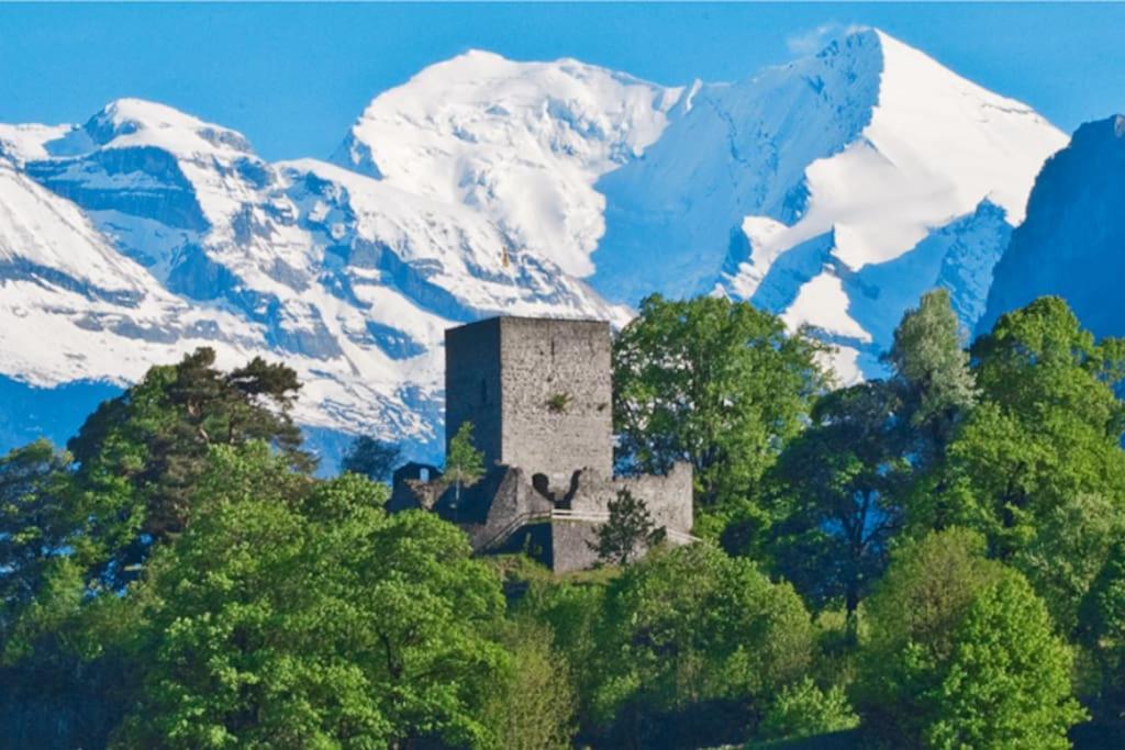 Zentral, Free Parking, Wifi, Naehe Bahnhof, Shops Frutigen